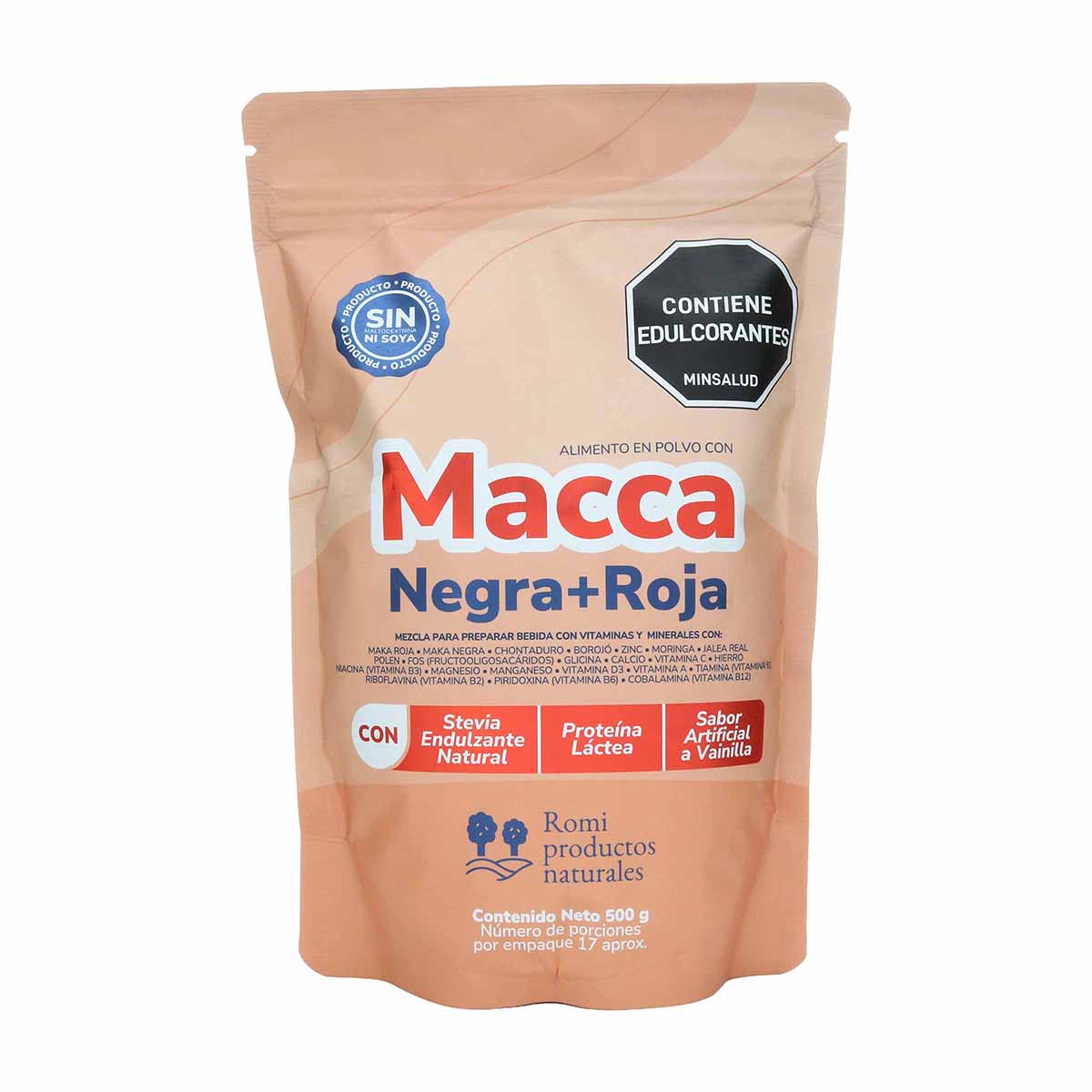 Macca Negra + Roja ZOI Mineralin Paquete x 500g