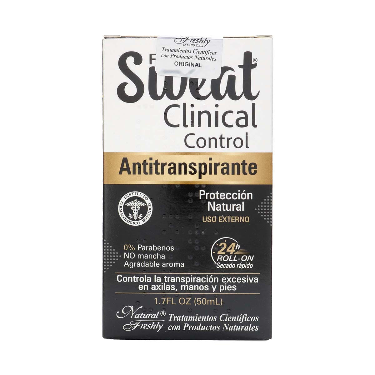 Desodorante Antitranspirante Sweat Clinical Roll On x 50 mL