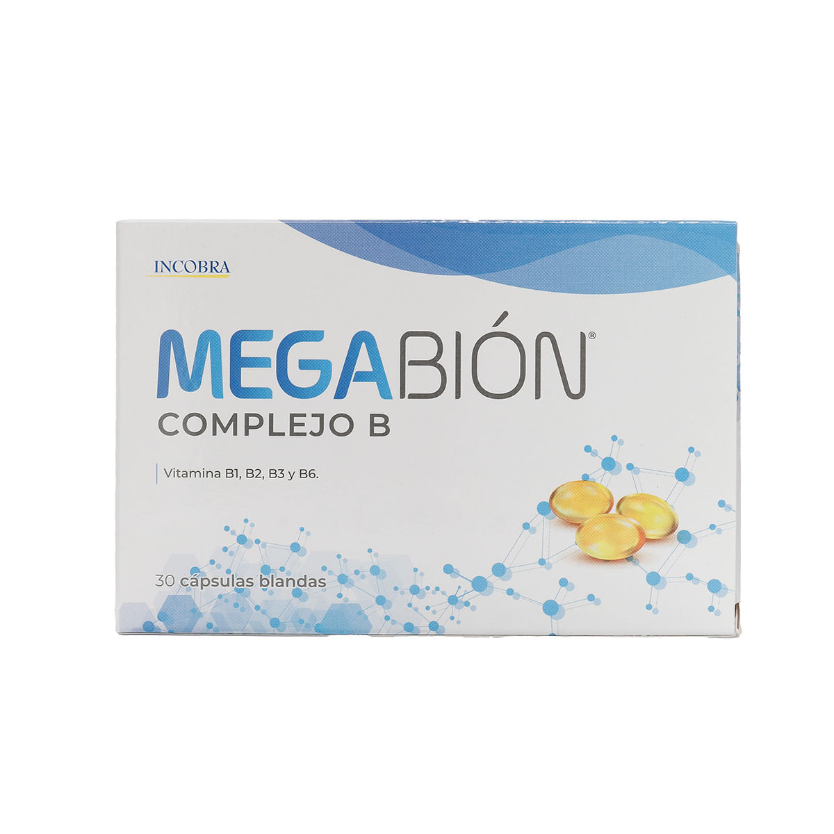 Complejo B Megabión Incobra Caja x 30 Capsulas