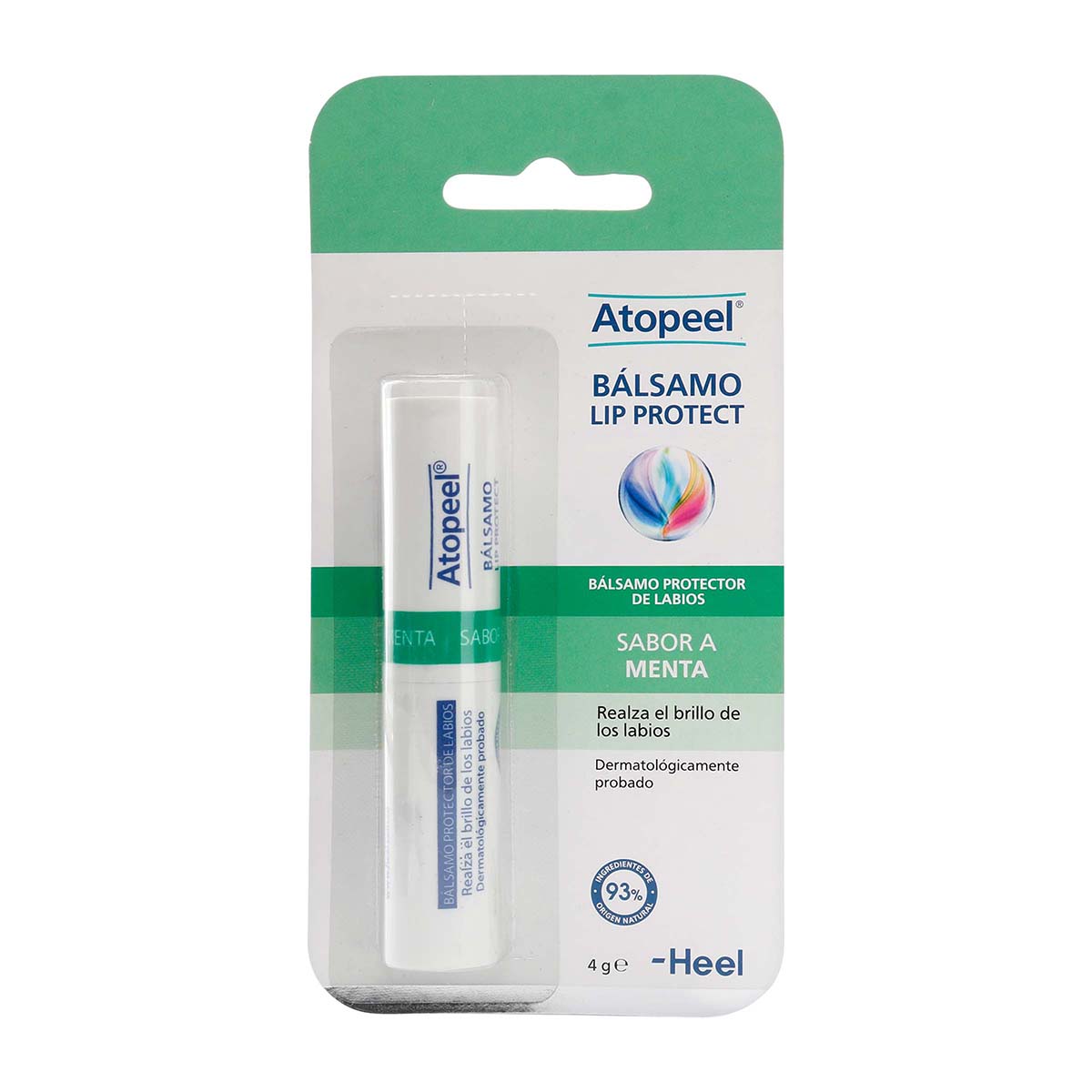 Bálsamo Protector de Labios Menta Atopeel Blíster x 1 Und