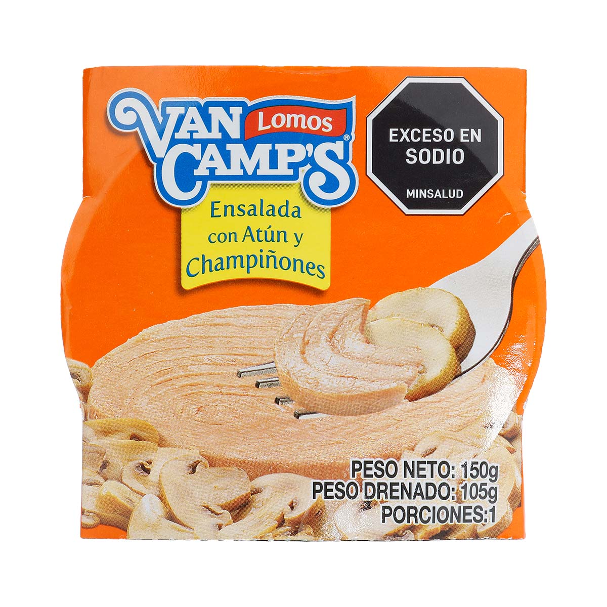Atún con Champiñones Van Camps Lata x 150g