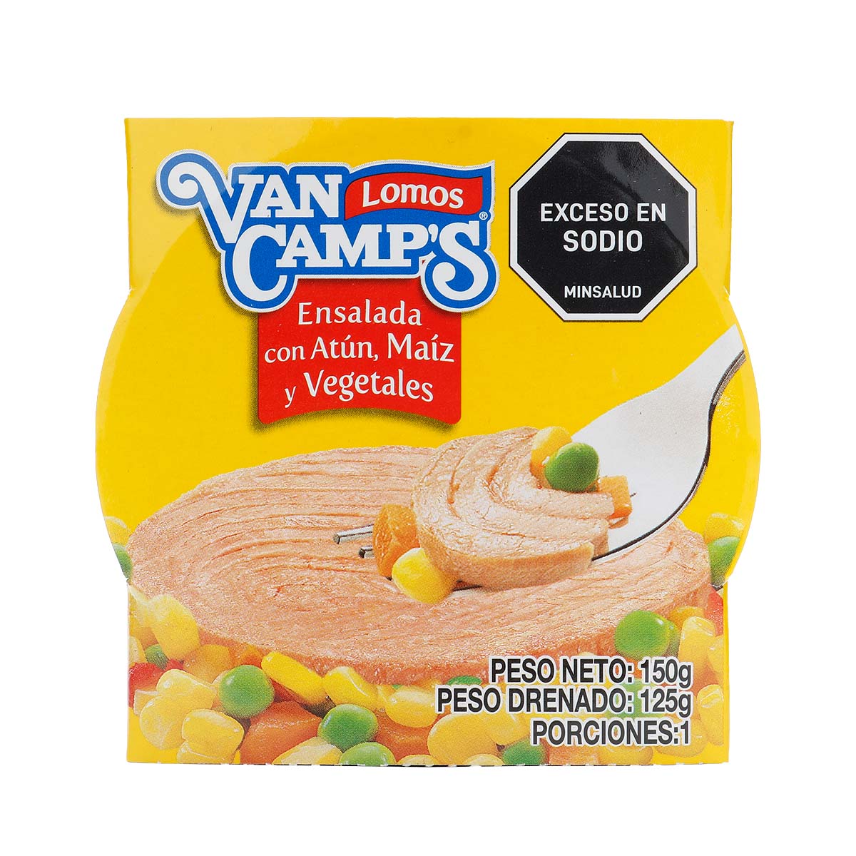 Atún con Maíz y Vegetales Van Camps Lata x 150g