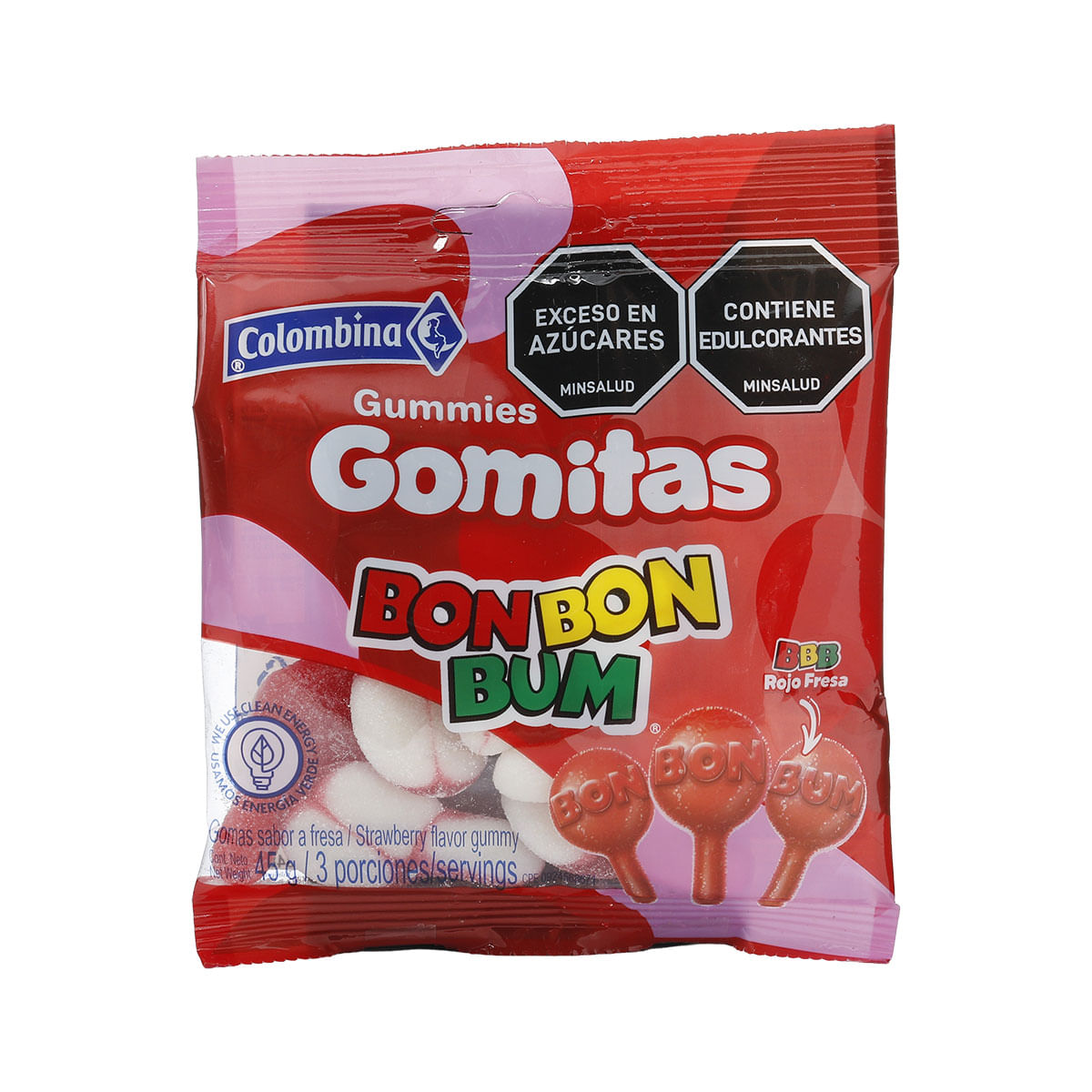 Gomitas Bon bon bum Paquete x 45g