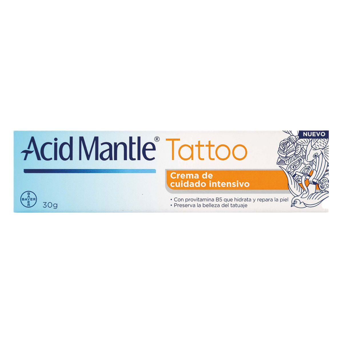 Crema de Cuidado Intensivo Acid Mantle Tatto Bayer Tubo x 30g