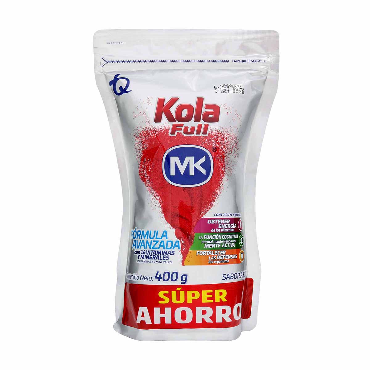 Multivitamínico Kola Granulada MK Doypack x 400g