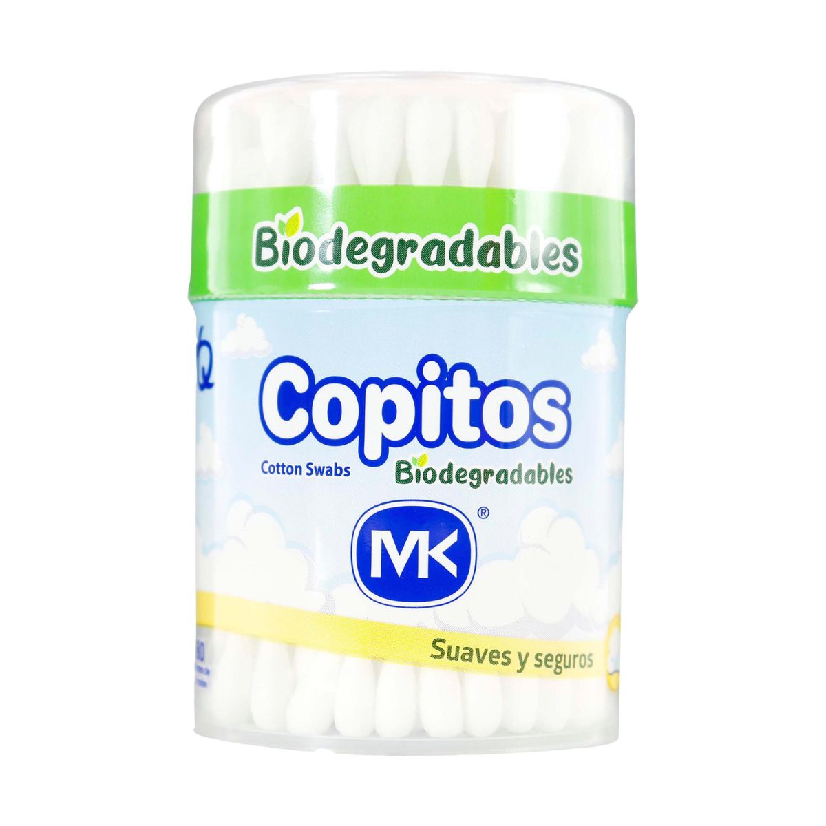 Copitos Biodegradables MK Tarro x 80 Unds