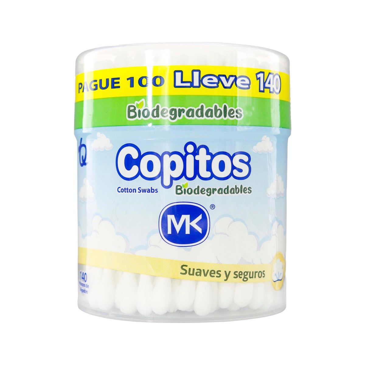 Copitos Biodegradables Pg100 Llv140 MK Tarro x 140 Unds