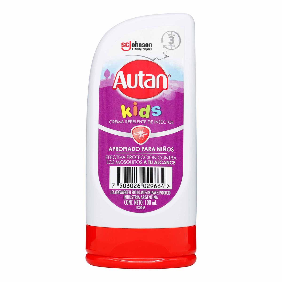 Repelente de Insectos Crema Kids Autan Frasco x 100 mL