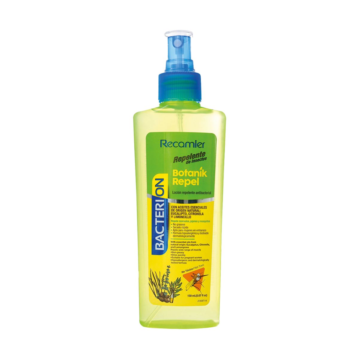 Repelente de Insectos Botanik Repel Bacterion Frasco x 150 mL
