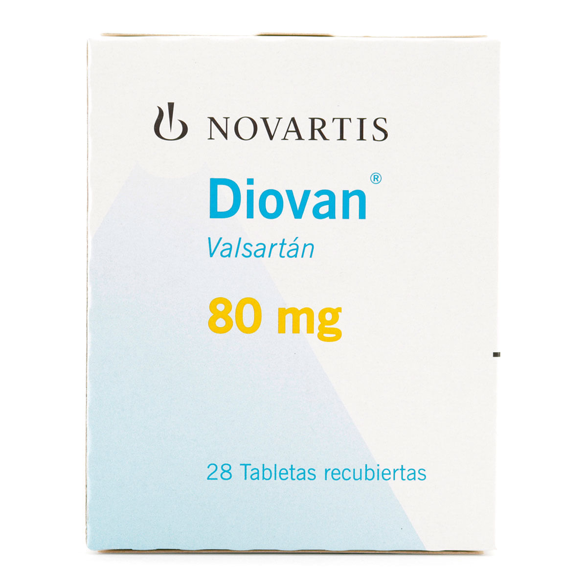 Diovan 80 Mg Novartis Caja X 28 Tabletas Recubiertas.