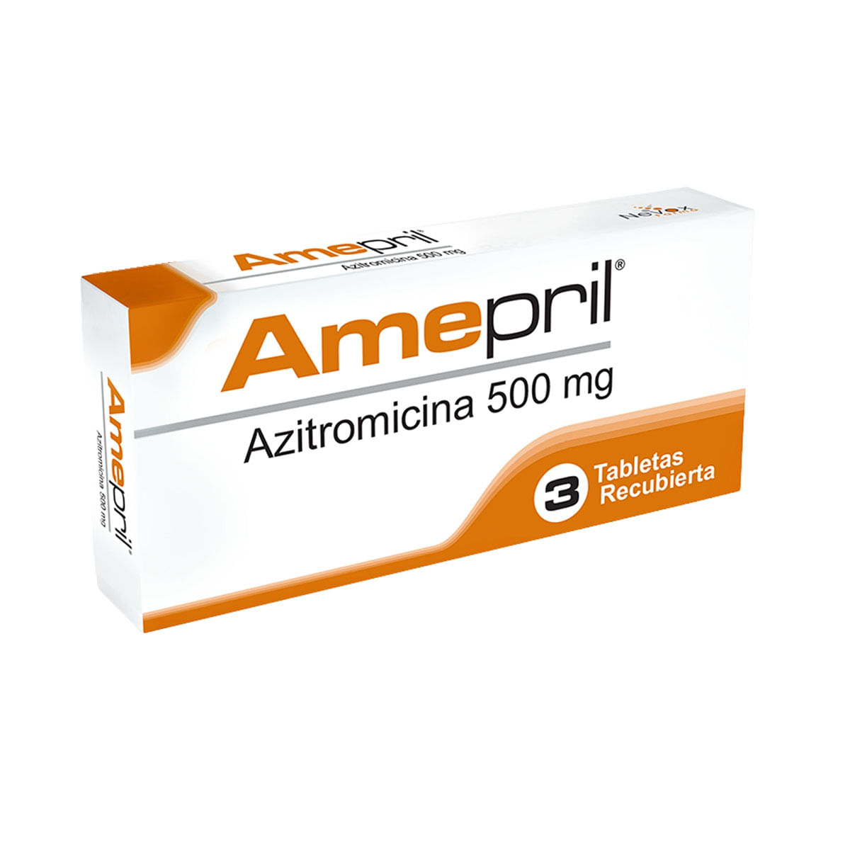 Amepril 500 mg Nevox Farma Caja x 3 Tabletas Recubiertas
