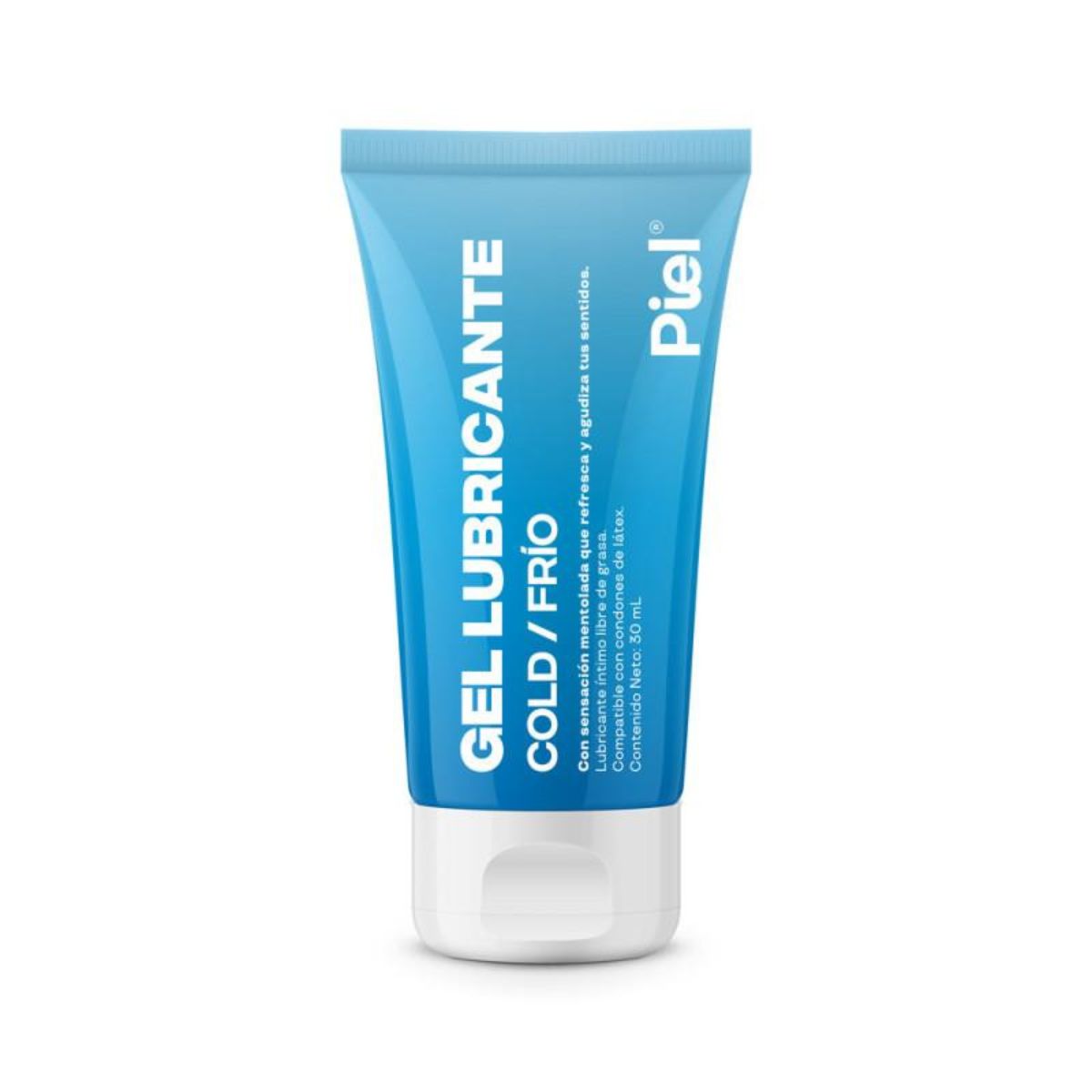Gel Lubricante Cold Frio Piel Tubo x 30 mL