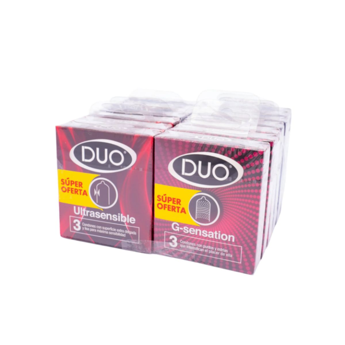 Condones Duo Prepack Beiersdorf Pague 12 Lleve 14 Uds.