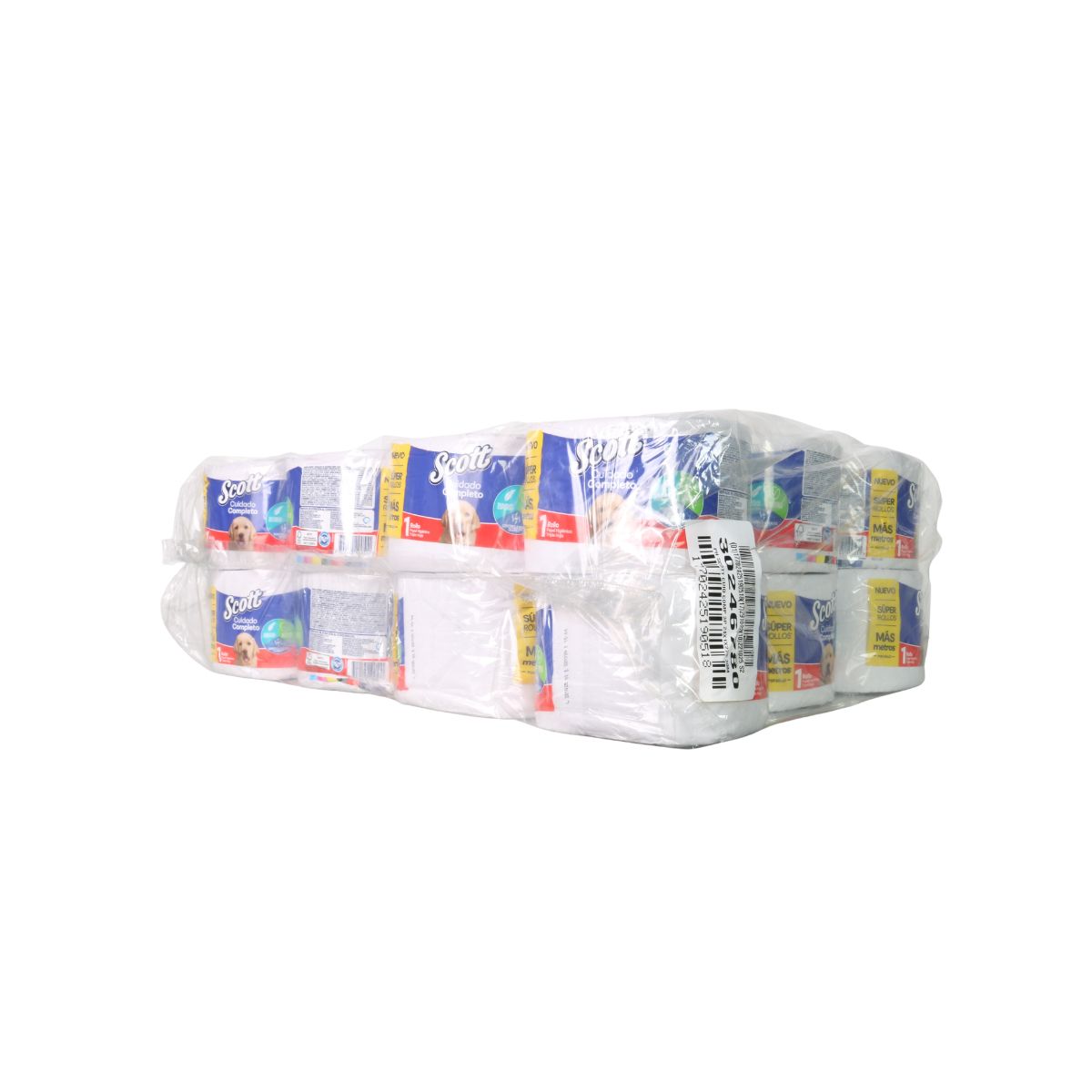 Papel Higiénico Scott Cuidado Completo Rollo Paquete x 24 Uds