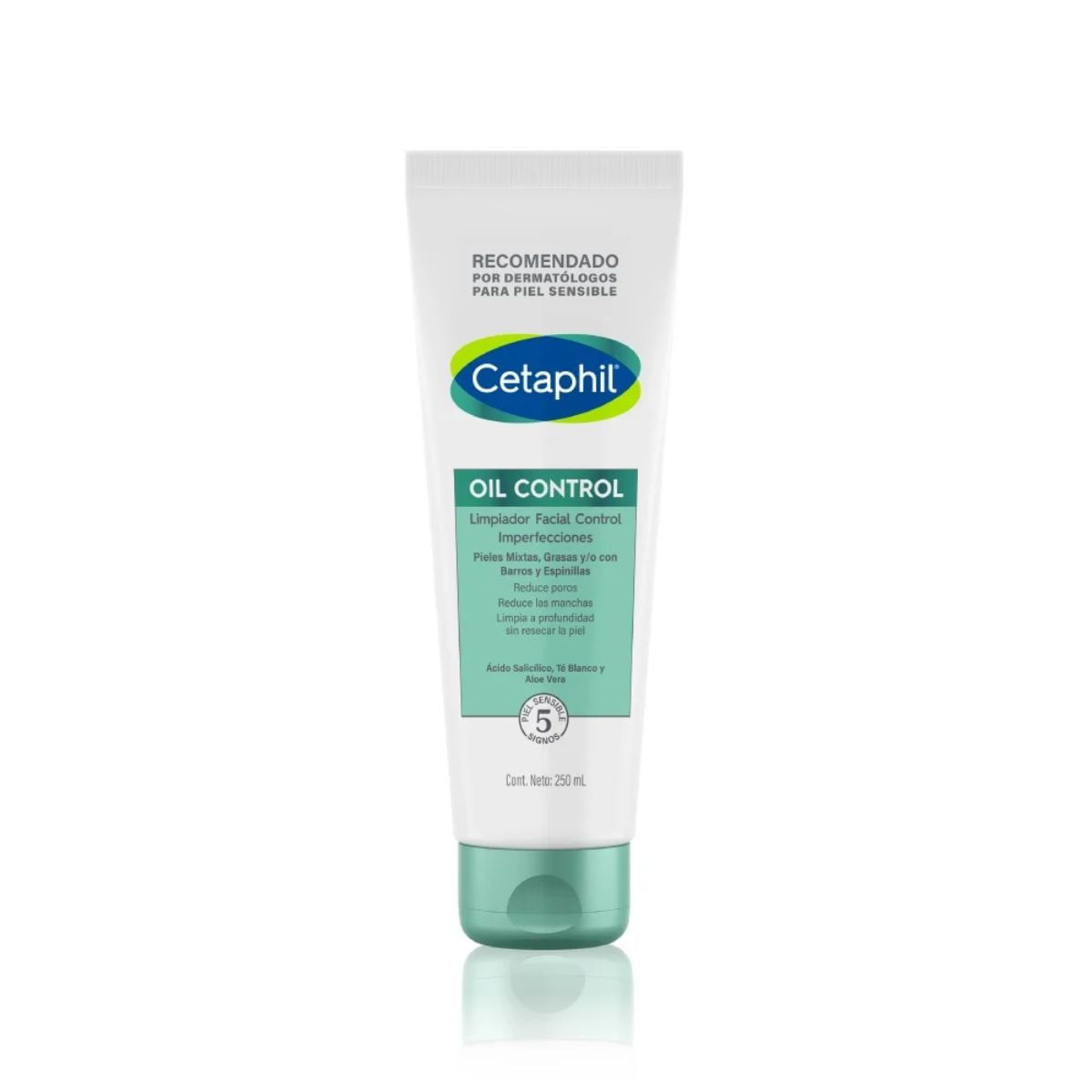 Limpiador Facial Control Imperfecciones Oil Control Cetaphil Tubo x 250 mL