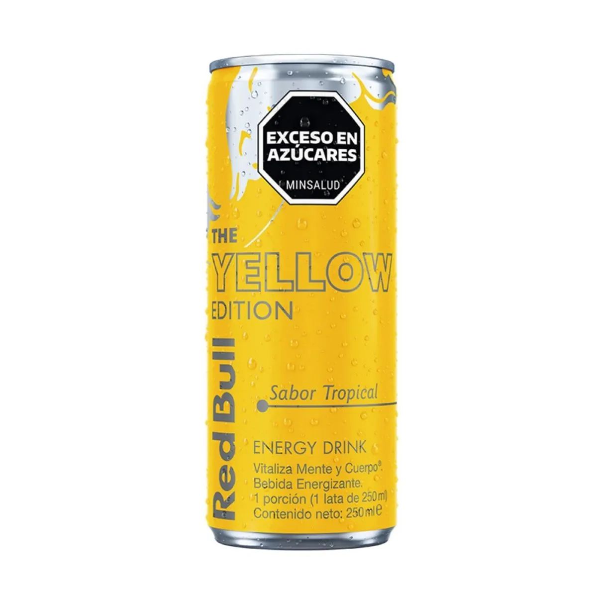Bebida Energizante Sabor Tropical Red Bull Lata x 250 mL
