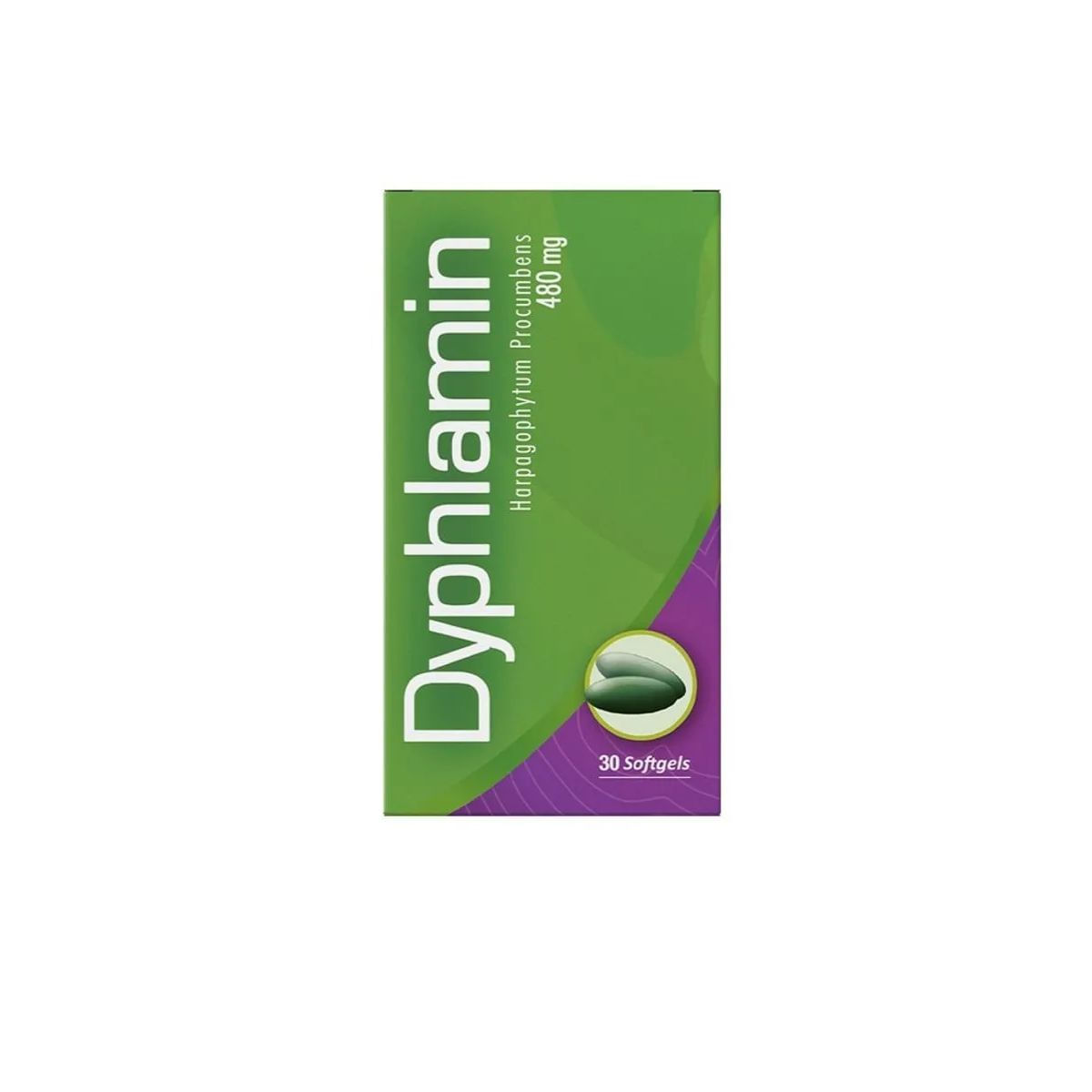 Dyphlamin 480mg Healthy America Caja x 30 Capsulas