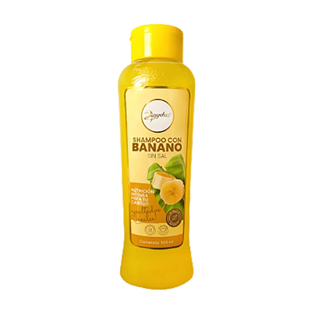 Shampoo Con Banano Anyeluz Frasco x 500 mL