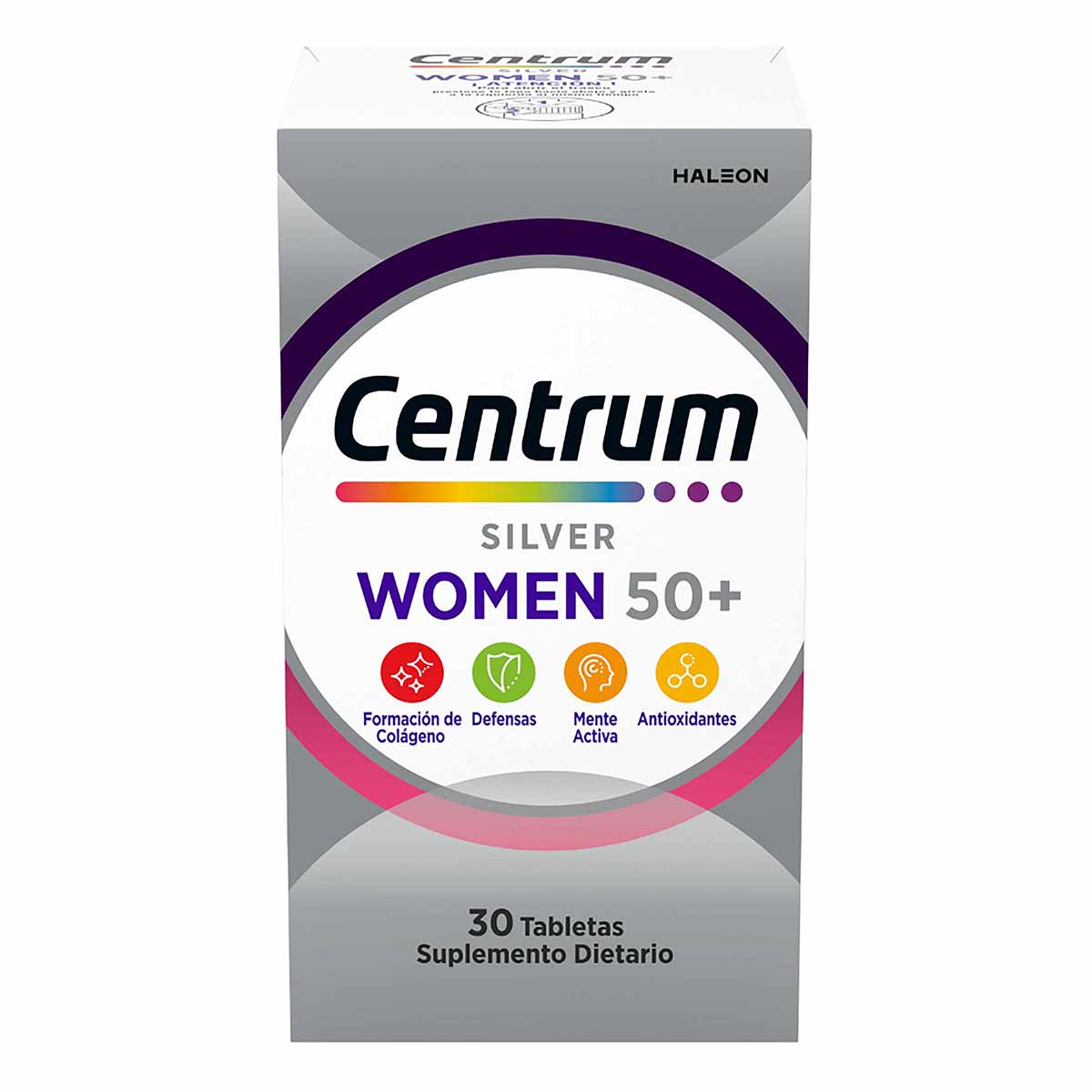 Centrum Silver Women 50 Frasco X 30 Tabletas.