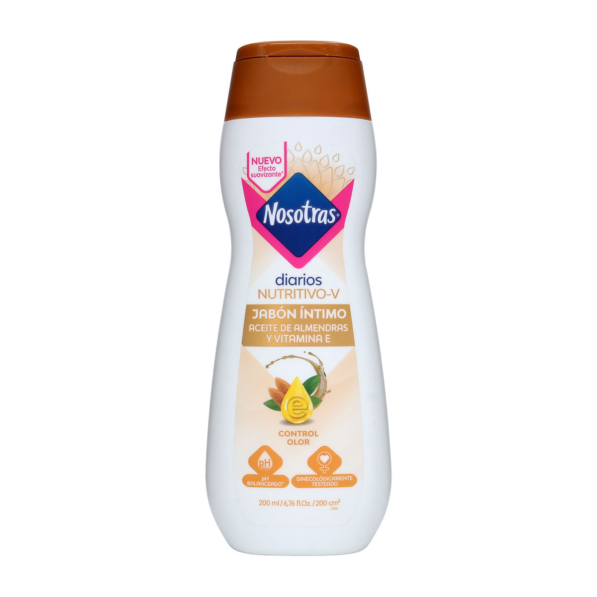 Jabón Líquido Intimo Nutritivo-V Nosotras Frasco x 200 mL