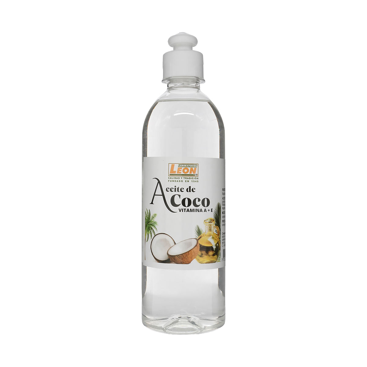 Aceite de Coco Corporal Leon Frasco x 500 mL