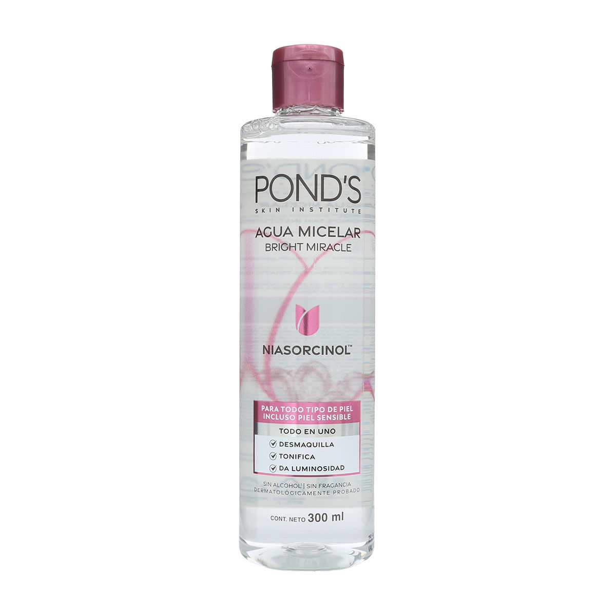 Agua Micelar Bright Miracle Ponds Frasco x 300 mL