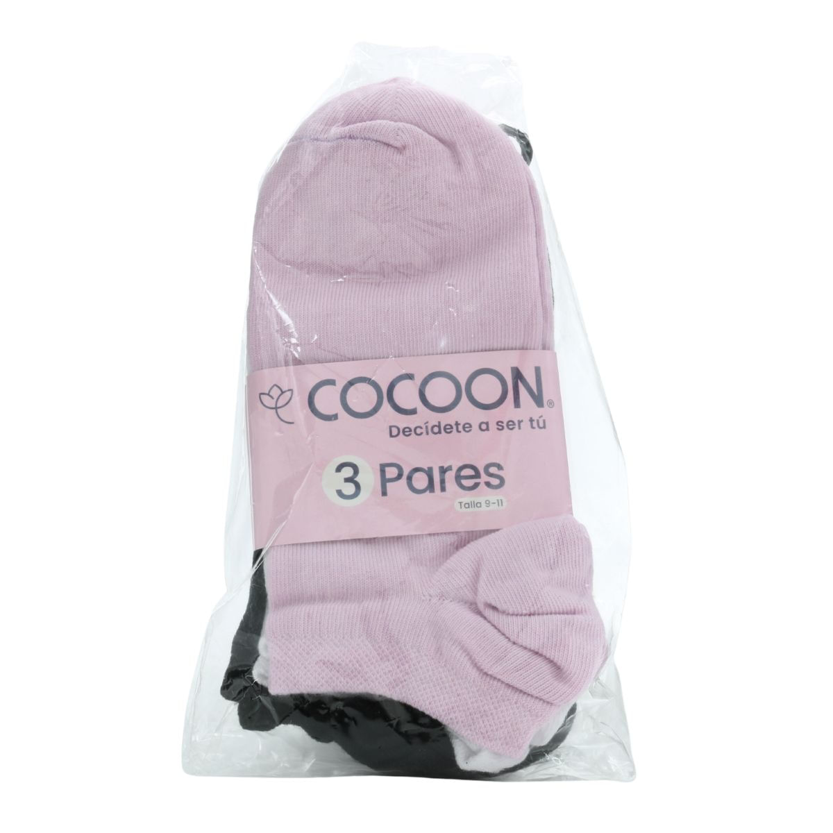 Medias Cocoon Paquete x 3 Unds