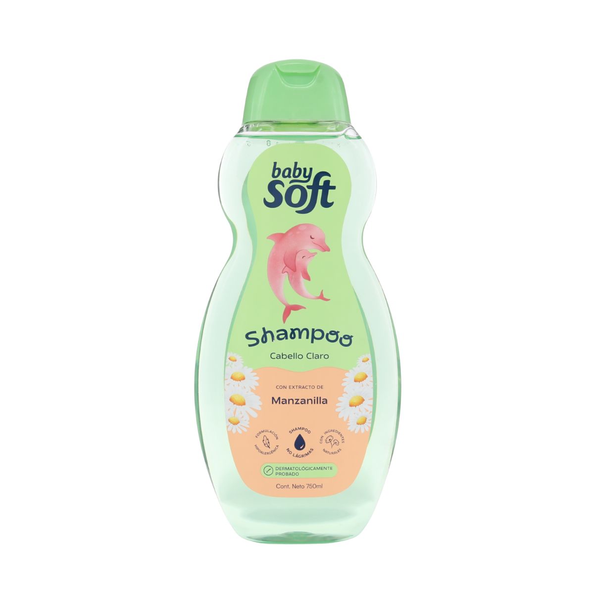 Shampoo Cabellos Claros Baby Soft Frasco x 750 mL