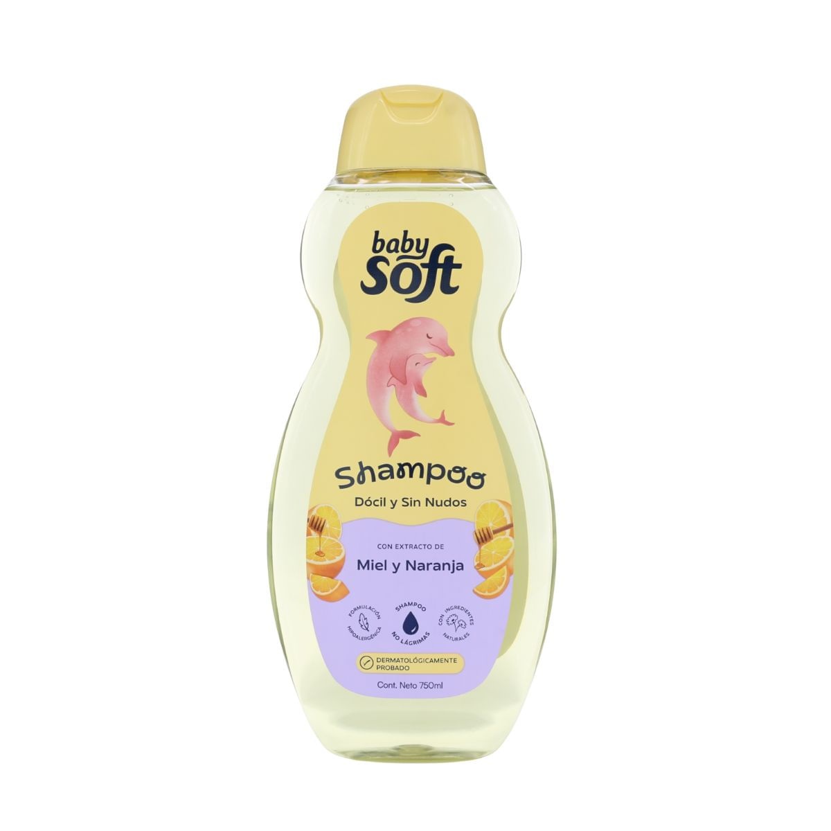 Shampoo Cabello Docil Baby Soft Frasco x 750 mL