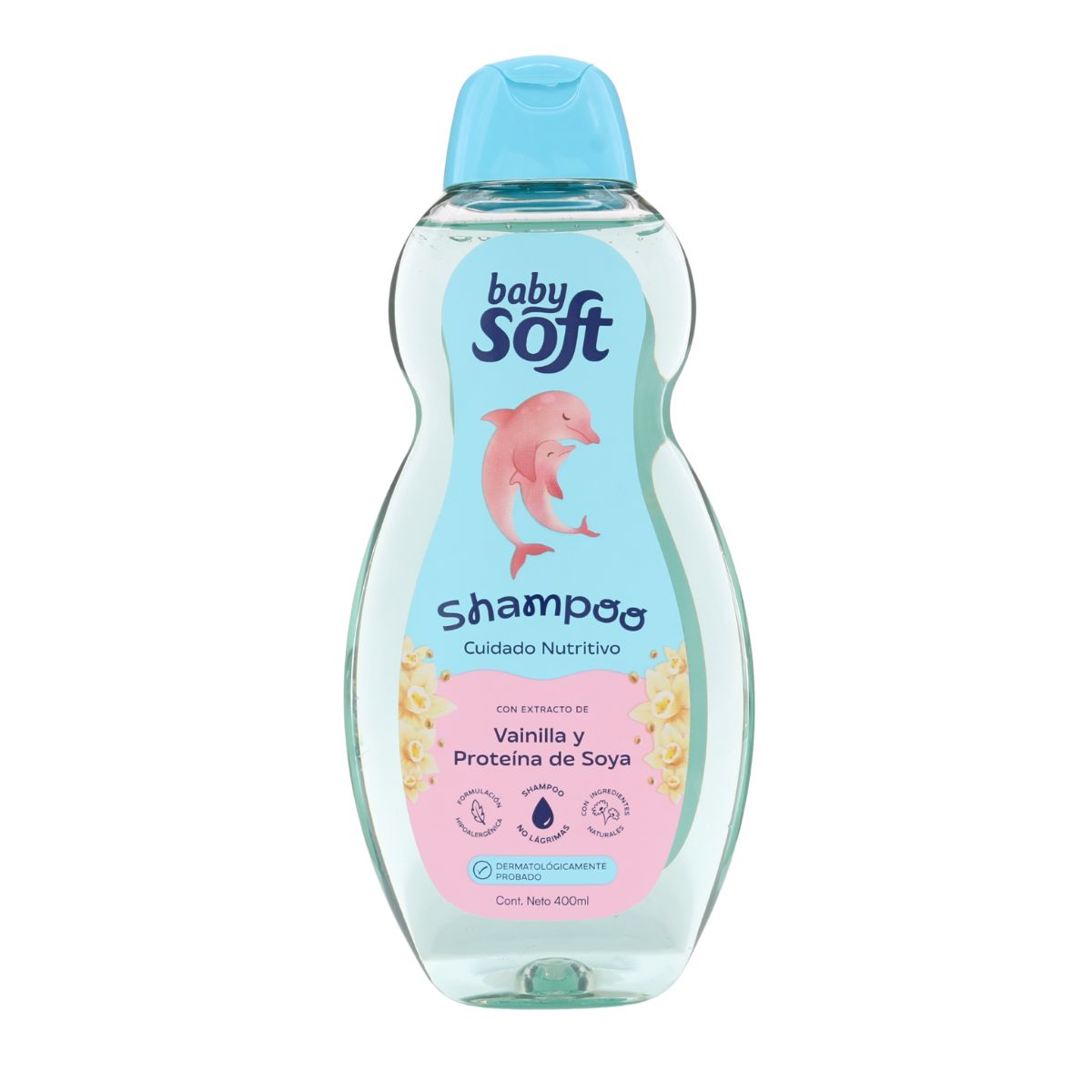Shampoo Cuidado Nutritivo Baby Soft Frasco x 400 mL