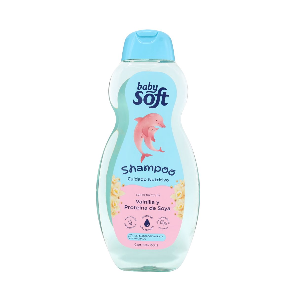 Shampoo Cuidado Nutritivo Baby Soft Frasco x 750 mL