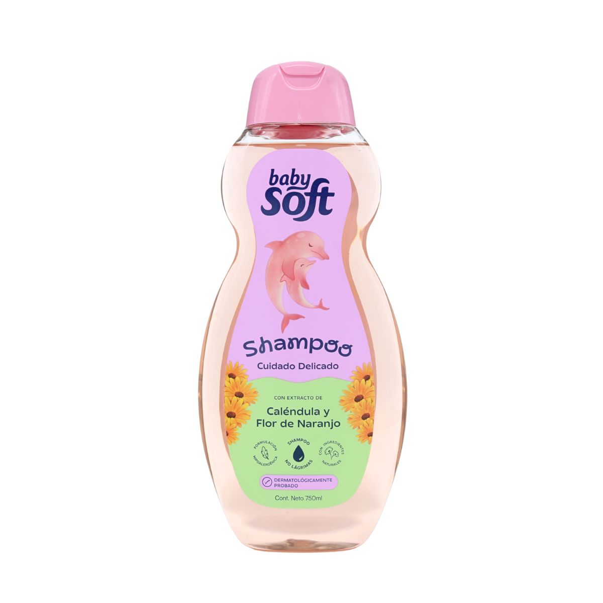 Shampoo Cuidado Delicado Baby Soft Frasco x 750 mL