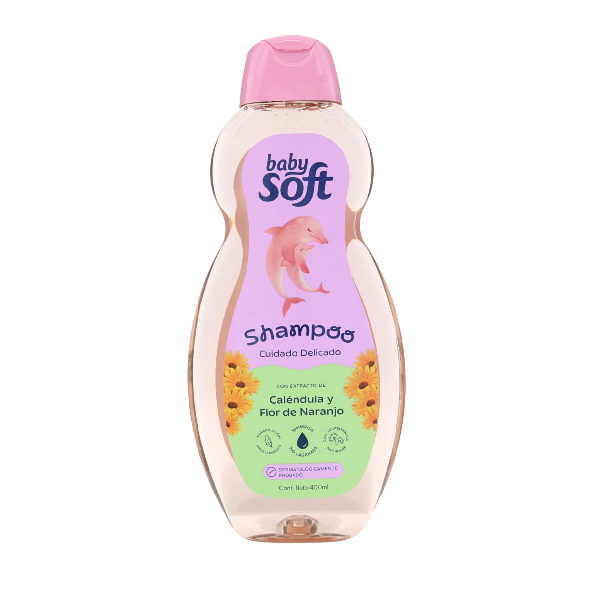 Shampoo Cuidado Delicado Baby Soft Frasco x 400 mL