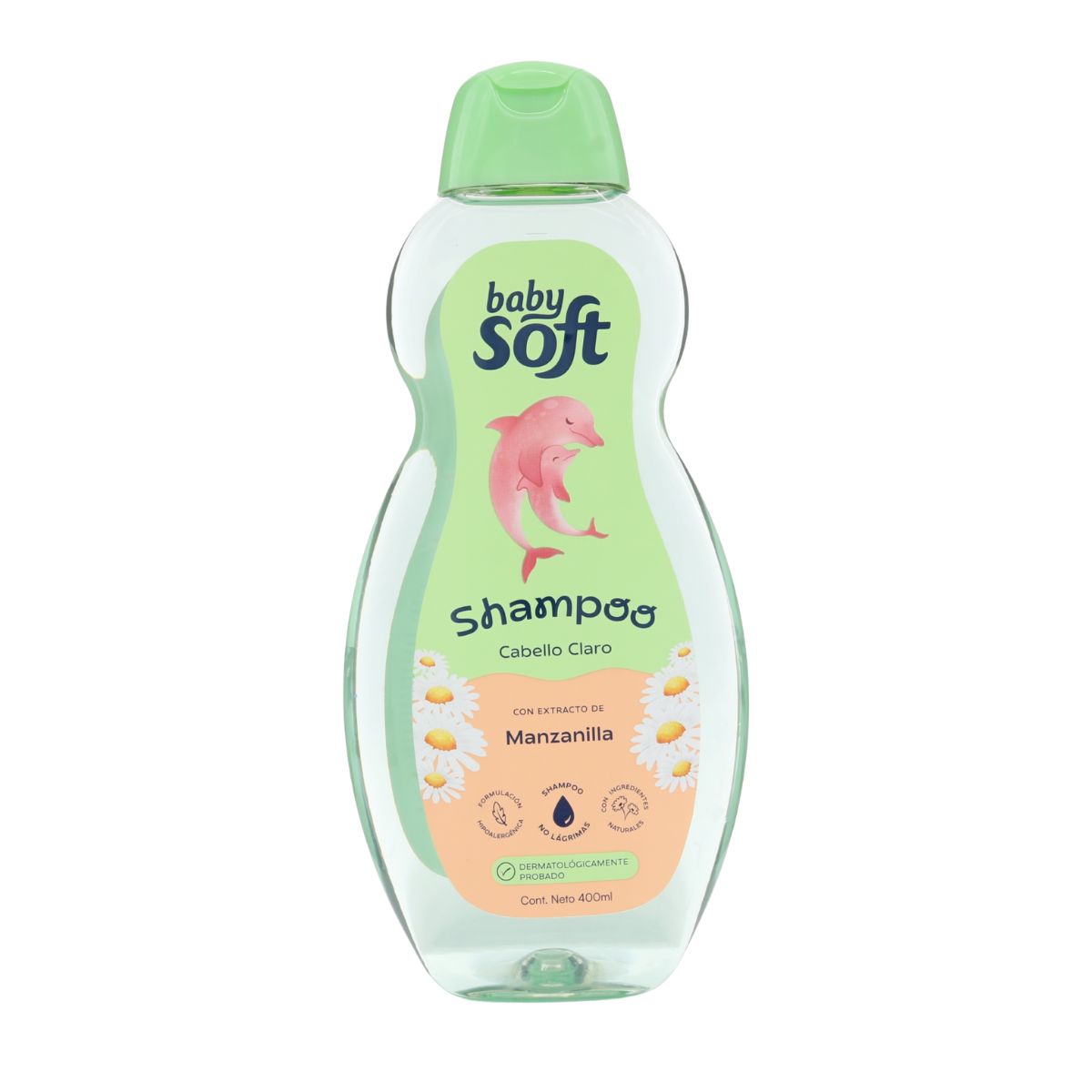 Shampoo Cabellos Claros Baby Soft Frasco x 400 mL