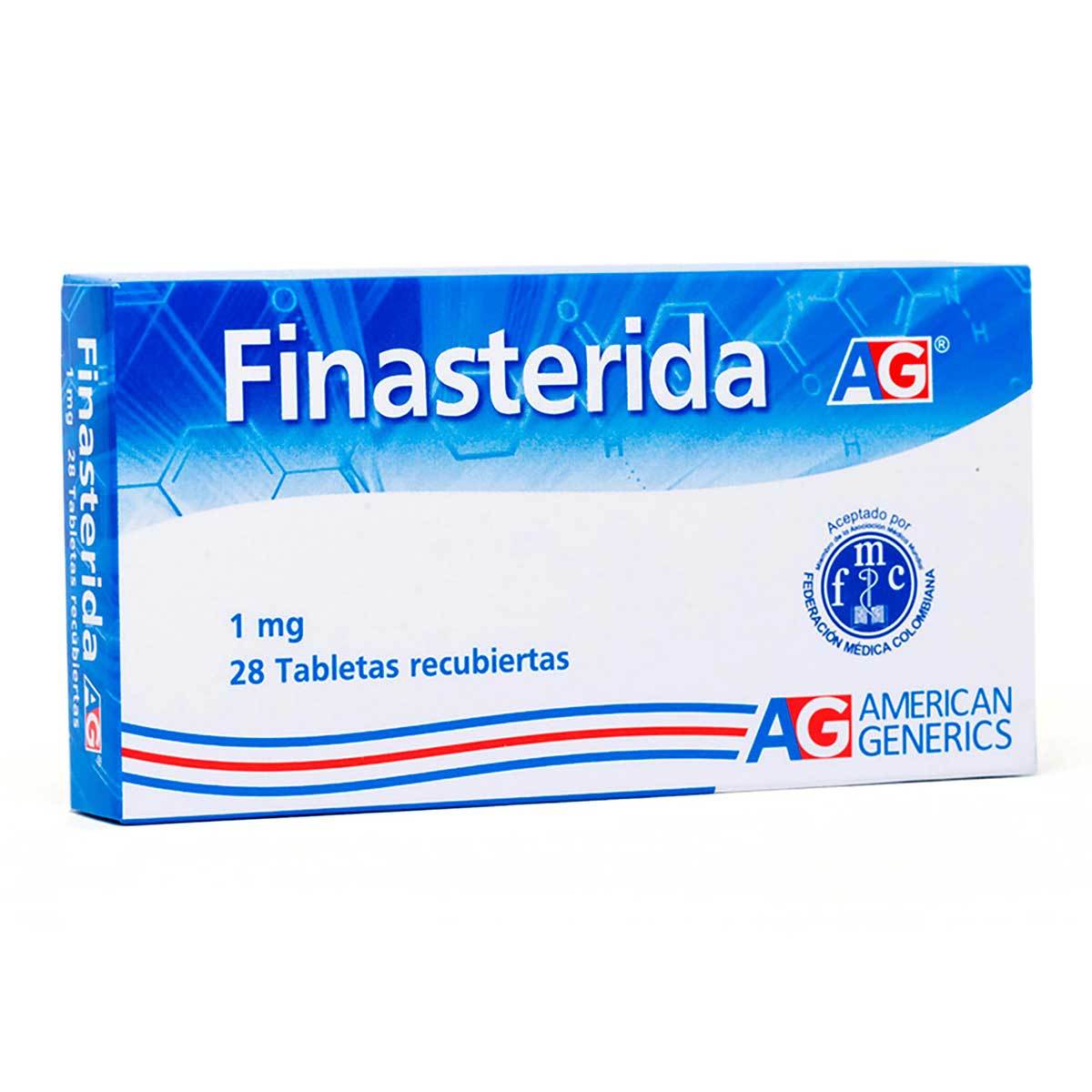 Finasterida 1 mg Lafrancol caja x 28 tabletas recubiertas