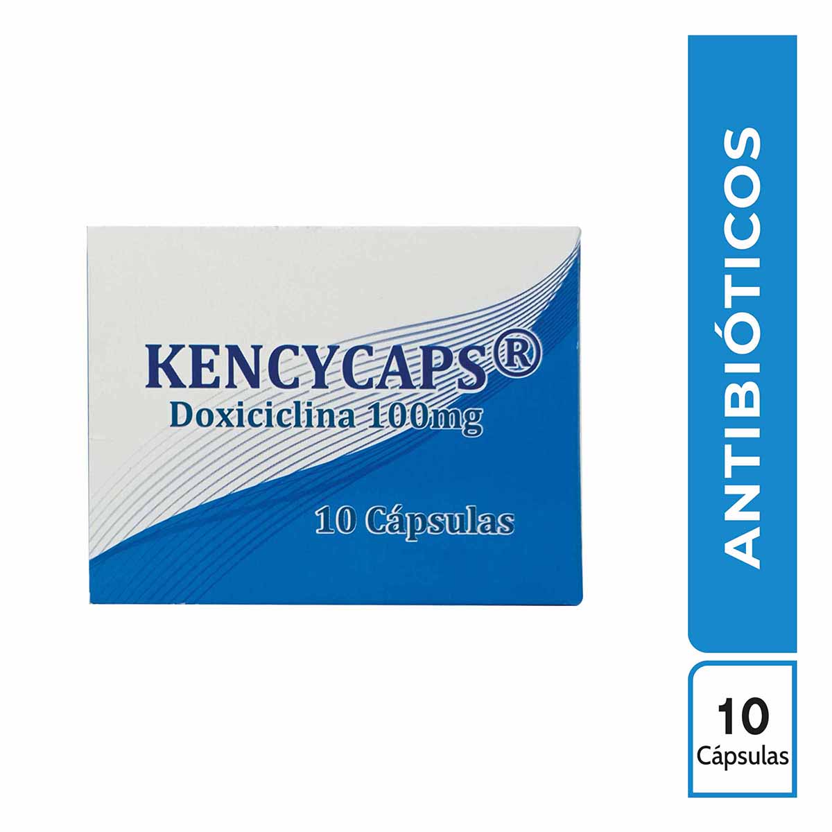 Kencycaps doxiciclina 100mg Tridex caja x 10 Cápsulas