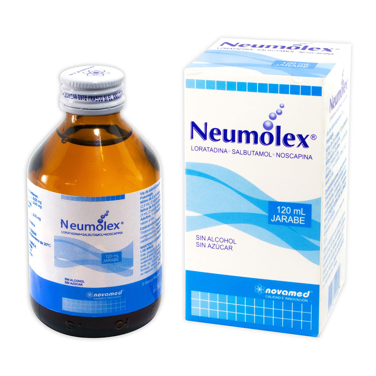 Jarabe Neumolex Novamed Frasco X 120mL