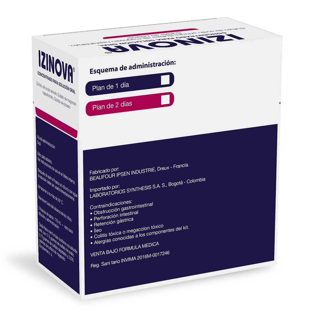 Solución Oral Izinova Ipsen Frasco X 176 mL X 2 Uds