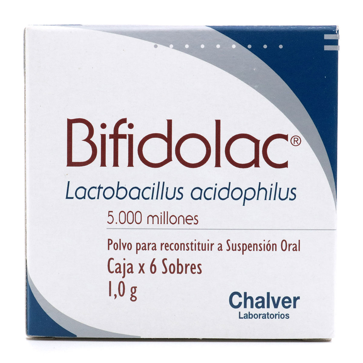 Bifidolac 170 mg Polvo Chalver Sobre X 1.0 G caja X 6 Uds