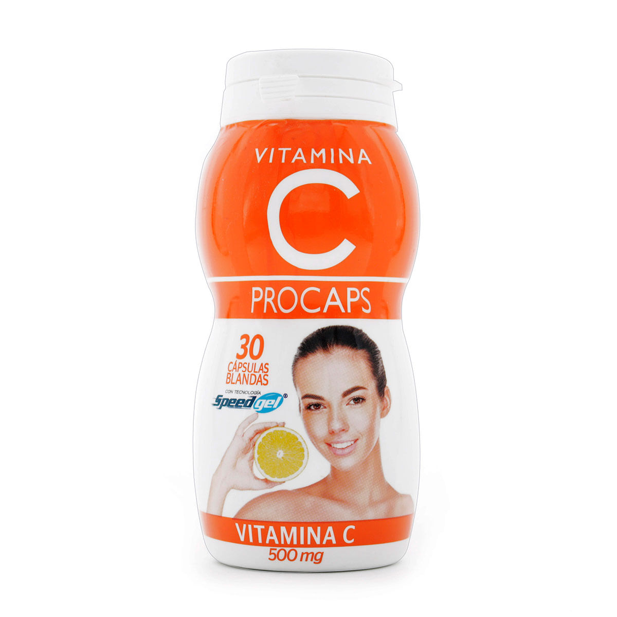 Vitamina C 500 mg Procaps Frasco x 30 Cápsulas Blandas
