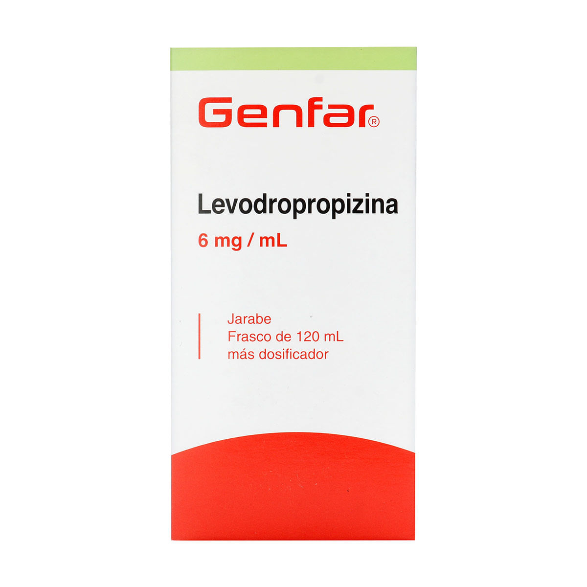 Levodropropizina 6 mg/mL Genfar caja x 120 mL