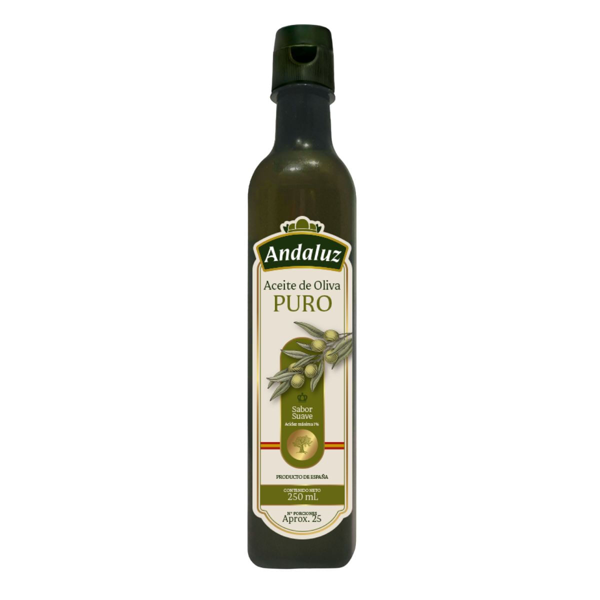 Aceite de Oliva Andaluz Frasco x 250 mL