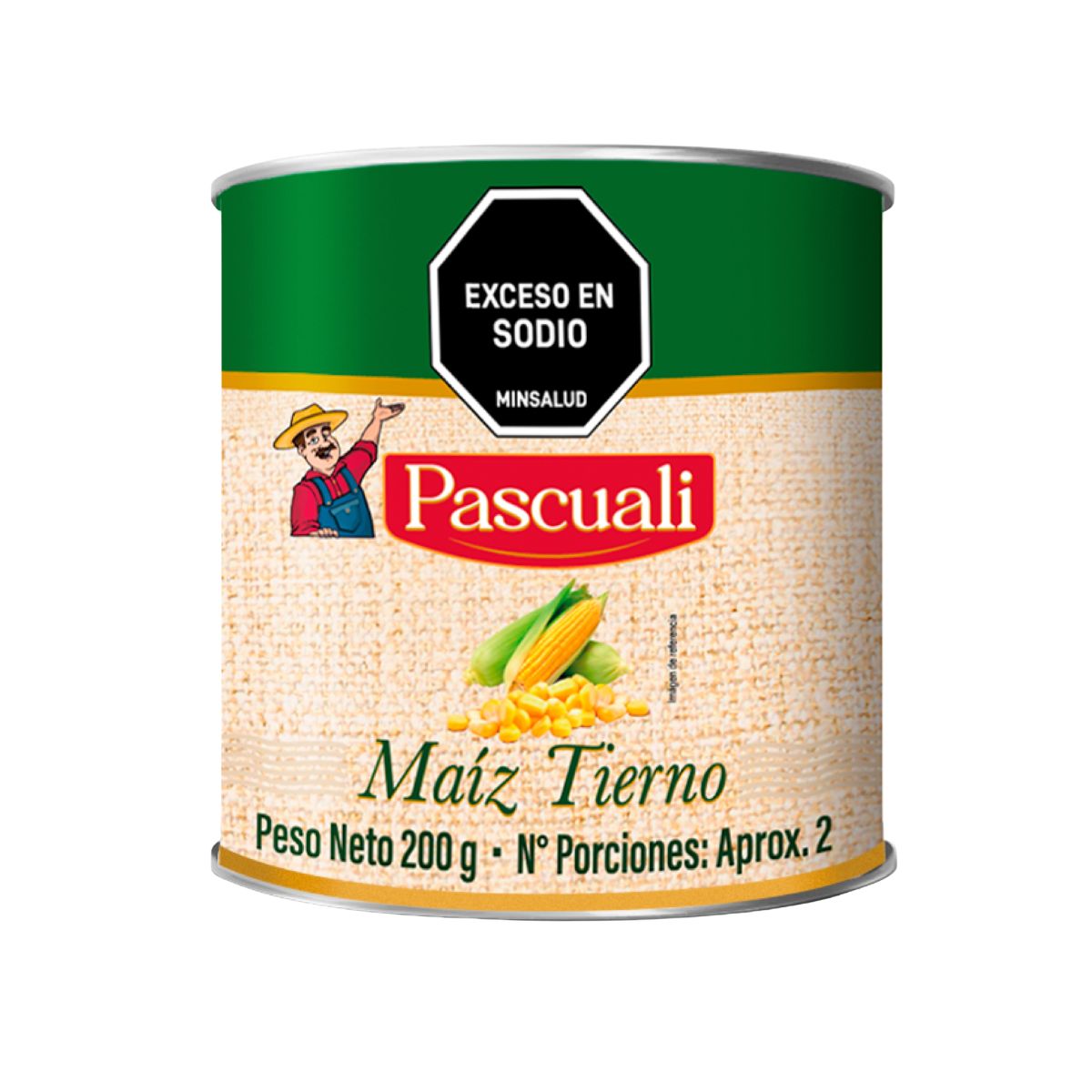 Maiz Tierno Pascuali Lata x 200g