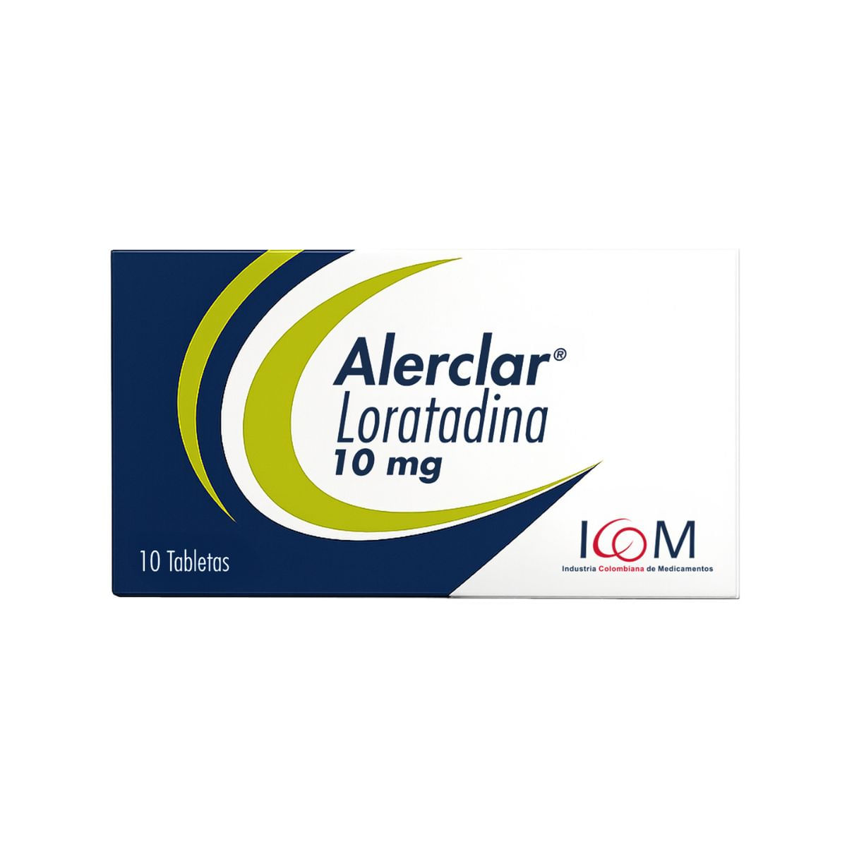 Alerclar 10 Mg Icom Caja X 10 Tabletas.