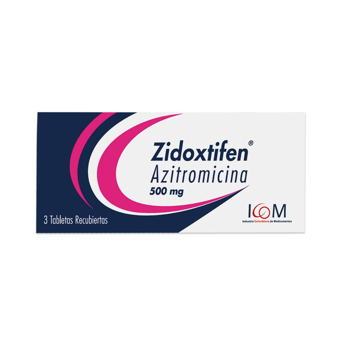 Zidoxtifen 500 Mg Icom Caja X 3 Tabletas.