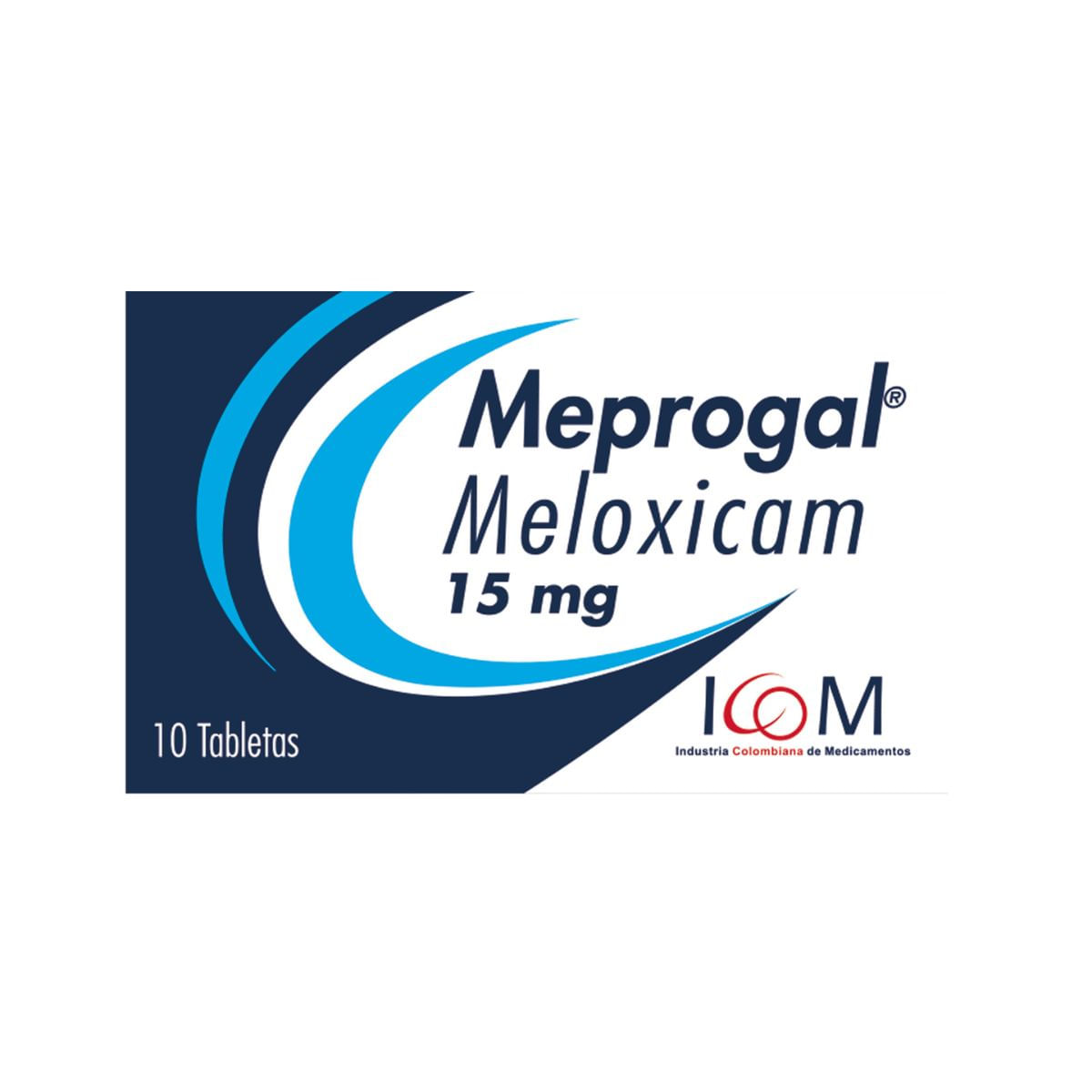 Meprogal 15 Mg Icom Caja x 10 Tabletas
