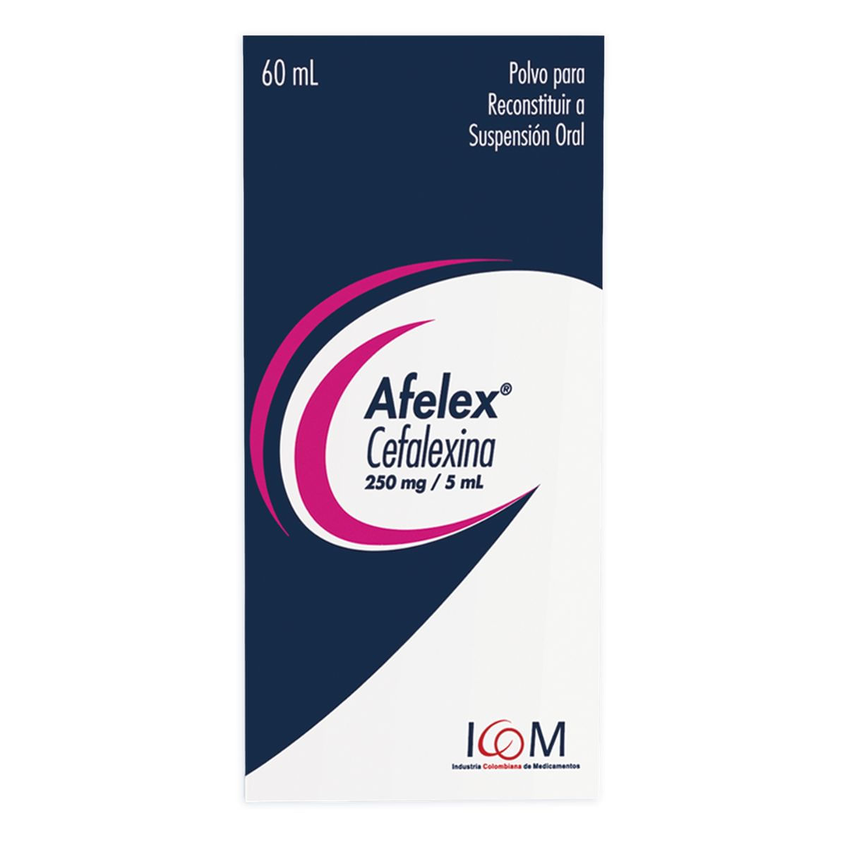 Suspensión Oral Afelex 250 Mg Icom Polvo Frasco x 60 mL
