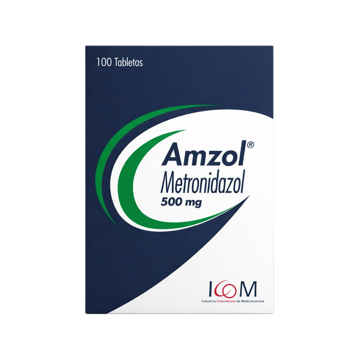 Amzol 500 Mg Icom Caja X 100 Tabletas.