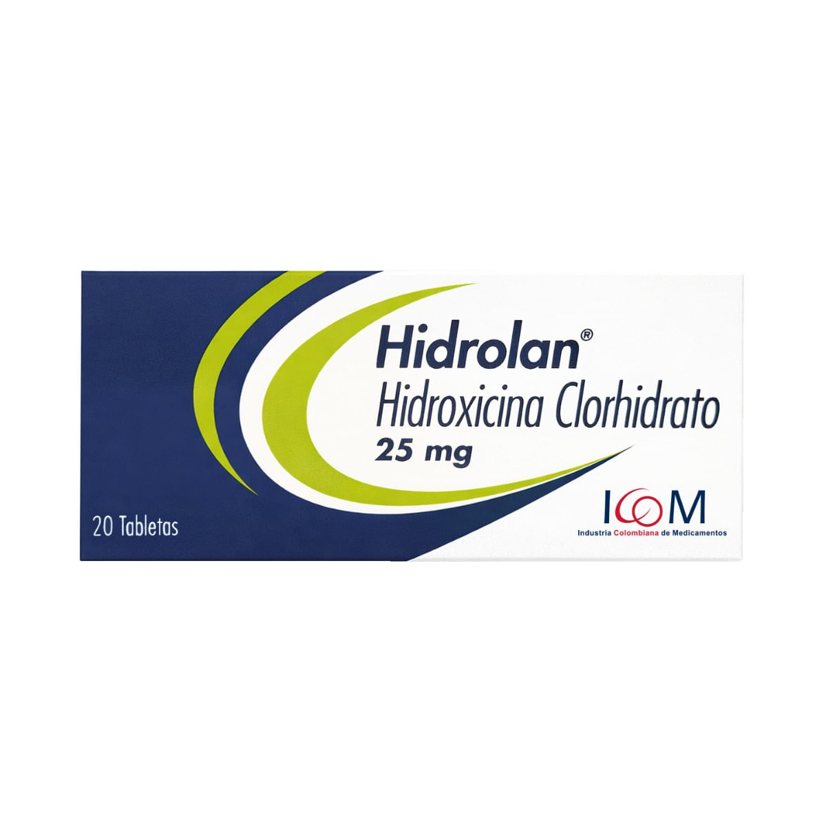 Hidrolan 25 Mg Icom Caja x 20 Tabletas