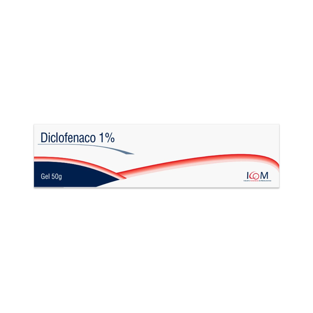 Gel Diclofenaco 1% Icom caja X 50g